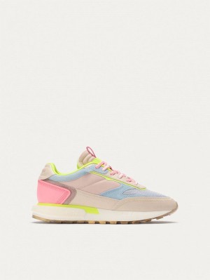 Hoff Tribe Tana Women's Sneakers Pink Khaki Blue | YHR8262RI