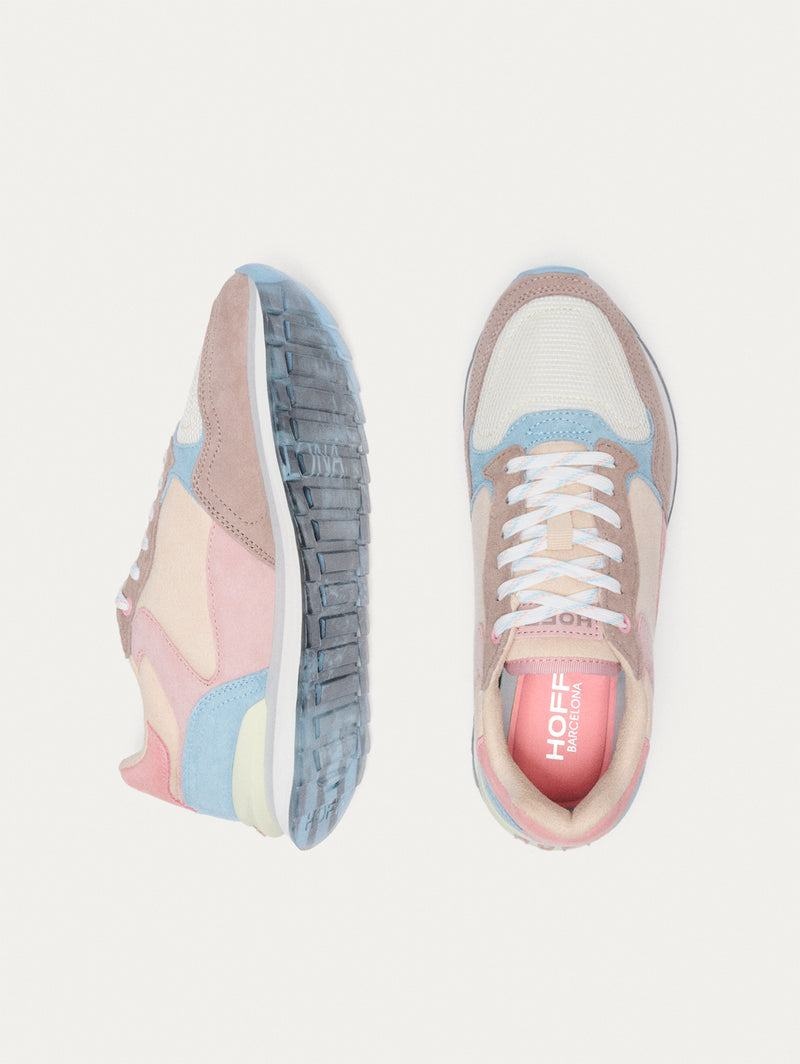 Hoff City Barcelona Women's Sneakers Pink Blue White | HHL6516TP