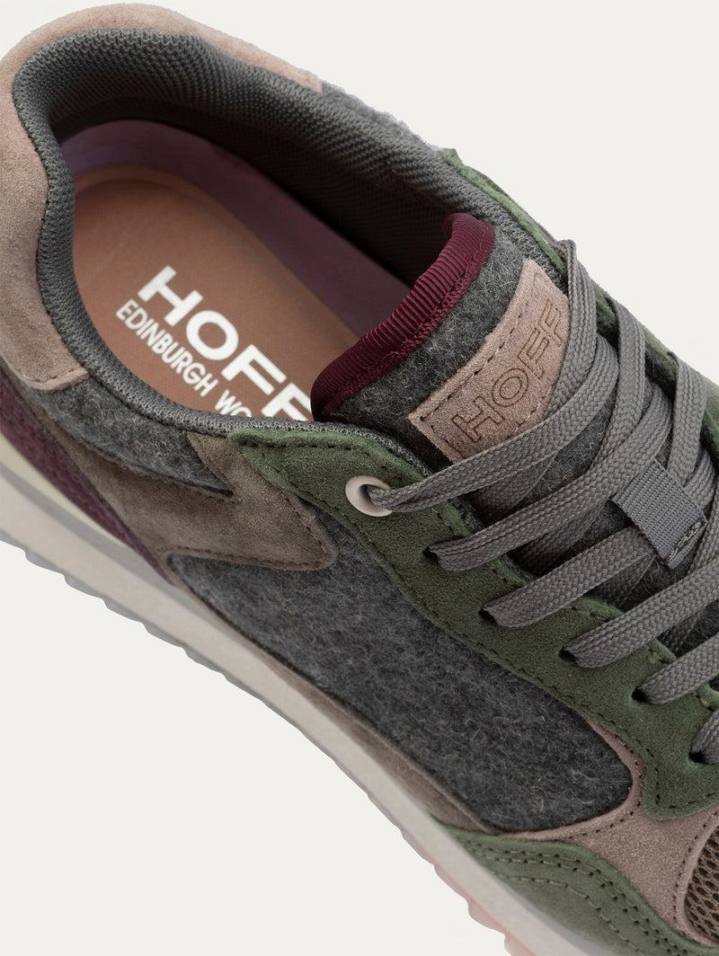 Hoff City Edinburgh Women's Sneakers Green Dark Grey | SBU8956NR