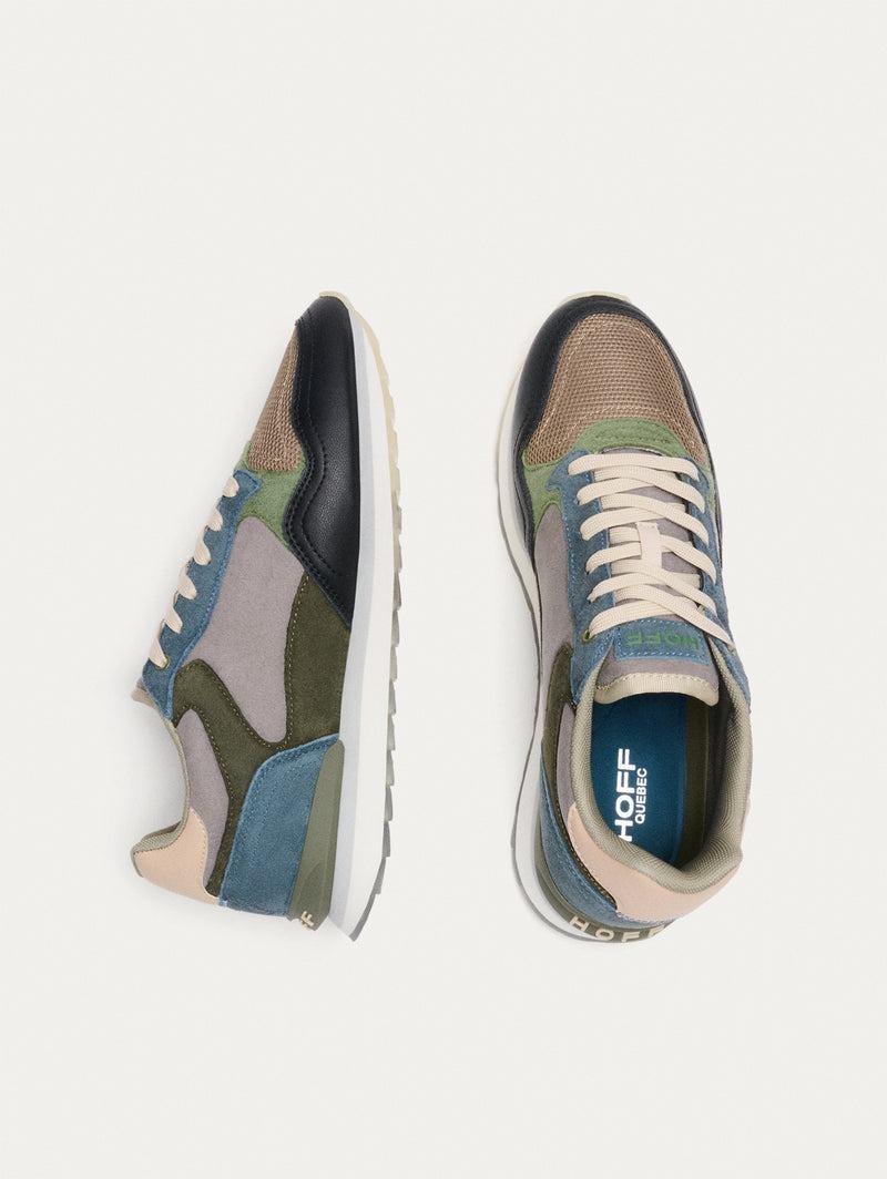 Hoff City Quebec Men's Sneakers Green Blue Grey | BMJ611WP