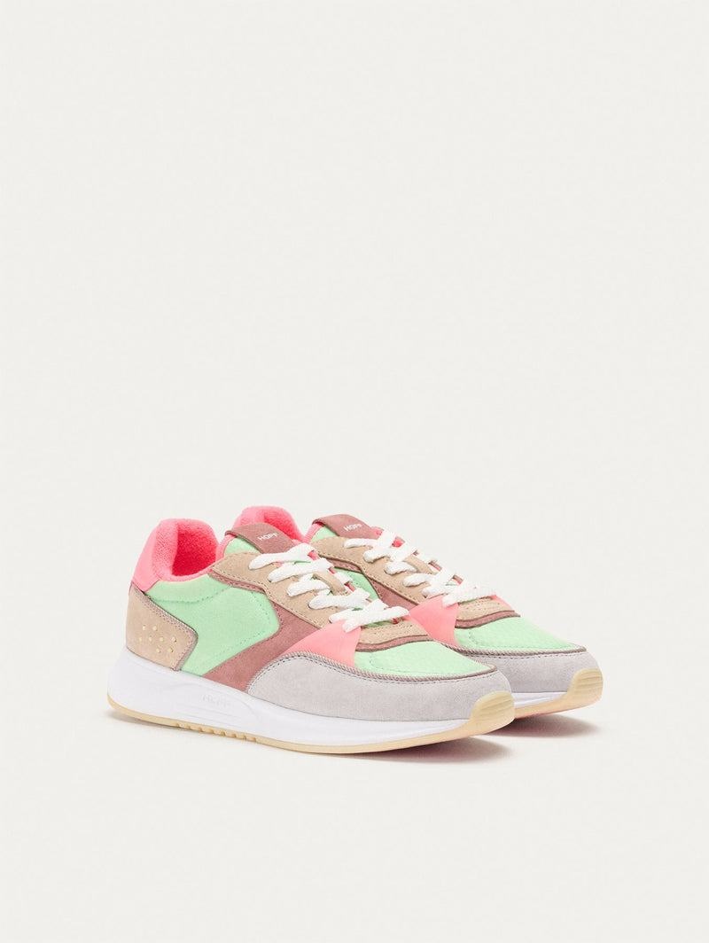 Hoff District Rambla Women's Sneakers Khaki Pink Green | IKH2611CZ