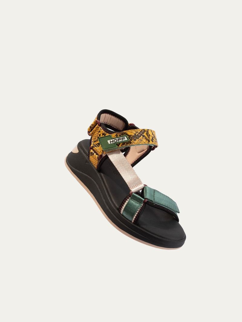 Hoff Island Palawan Women's Sandals Green | GDK10093PO