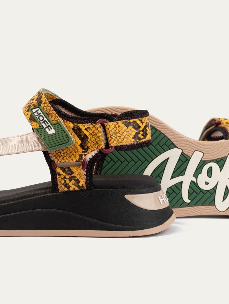 Hoff Island Palawan Women's Sandals Green | GDK10093PO